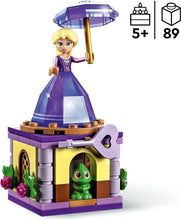 Carica l&#39;immagine nel visualizzatore di Gallery, LEGO DISNEY PRINCESS Rapunzel rotante 43214
