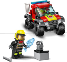 Carica l'immagine nel visualizzatore di Gallery, LEGO CITY Soccorso sul fuoristrada dei pompieri 60393
