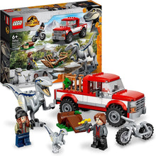 Carica l'immagine nel visualizzatore di Gallery, LEGO JURASSIC WORLD La cattura dei Velociraptor Blue e Beta 76946
