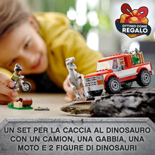 Carica l'immagine nel visualizzatore di Gallery, LEGO JURASSIC WORLD La cattura dei Velociraptor Blue e Beta 76946
