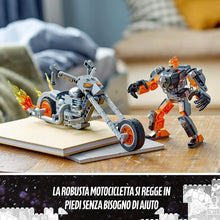 Carica l'immagine nel visualizzatore di Gallery, LEGO MARVEL Mech e Moto di Ghost Rider 76245
