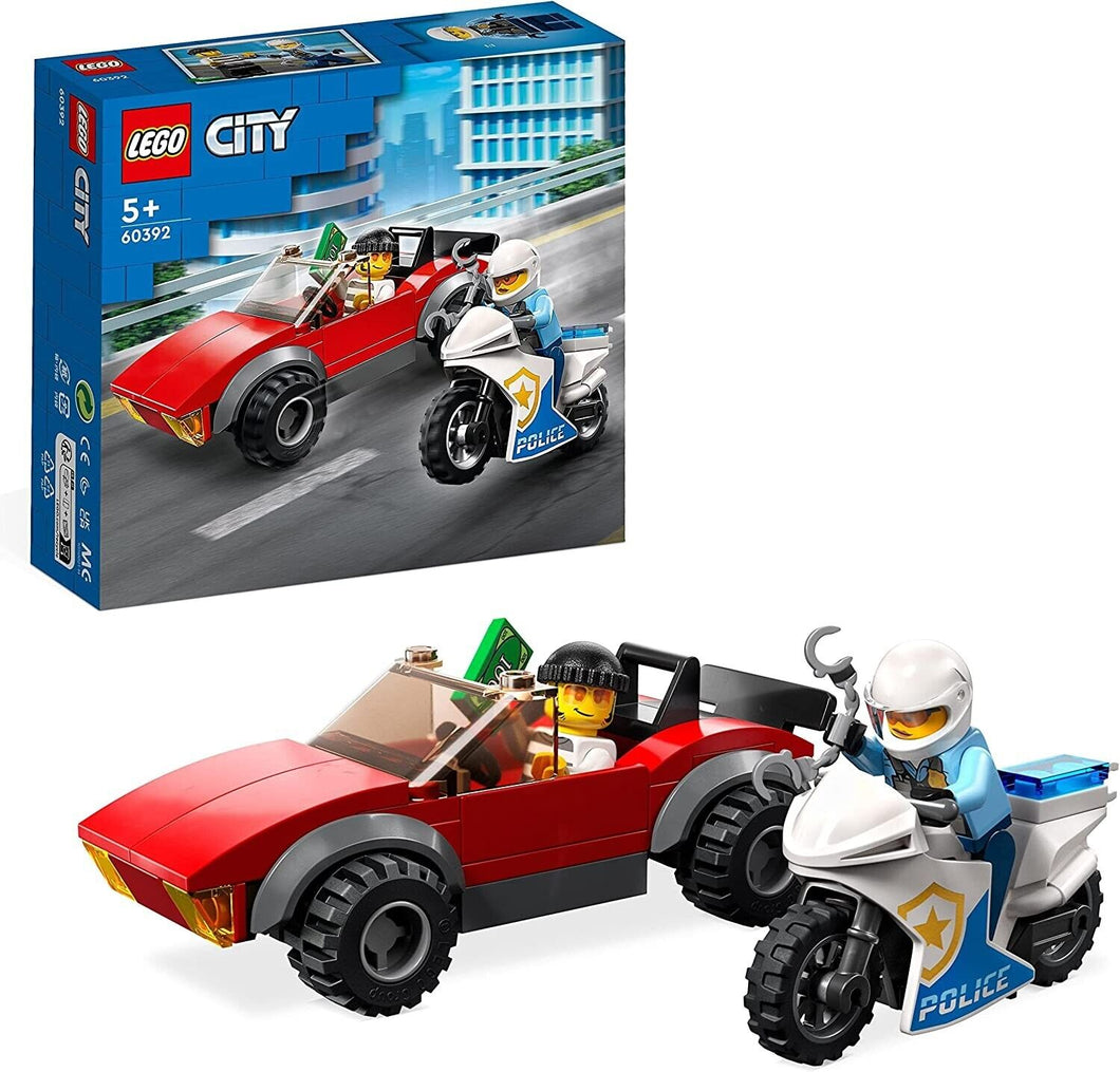 LEGO CITY Inseguimento sulla moto della polizia 60392