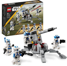 Carica l&#39;immagine nel visualizzatore di Gallery, LEGO STAR WARS Battle Pack Clone Troopers Legione 501 75345
