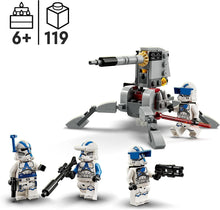 Carica l&#39;immagine nel visualizzatore di Gallery, LEGO STAR WARS Battle Pack Clone Troopers Legione 501 75345
