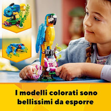 Carica l&#39;immagine nel visualizzatore di Gallery, LEGO CREATOR Pappagallo esotico 31136
