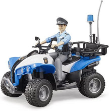 Carica l'immagine nel visualizzatore di Gallery, BRUDER Quad Polizia con Poliziotta e accessori 63010
