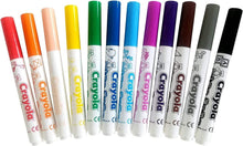 Carica l'immagine nel visualizzatore di Gallery, PENNARELLI MINI KIDS Punta Sferica 12 colori CRAYOLA 8325
