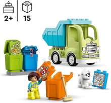 Carica l'immagine nel visualizzatore di Gallery, LEGO DUPLO Camion riciclaggio rifiuti 10987
