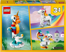 Carica l'immagine nel visualizzatore di Gallery, LEGO CREATOR Unicorno Magico 31140
