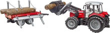 Carica l'immagine nel visualizzatore di Gallery, BRUDER Massey Ferguson 7480 con caricatore frontale 02046
