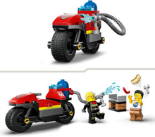 Carica l'immagine nel visualizzatore di Gallery, LEGO CITY Motocicletta dei pompieri 60410
