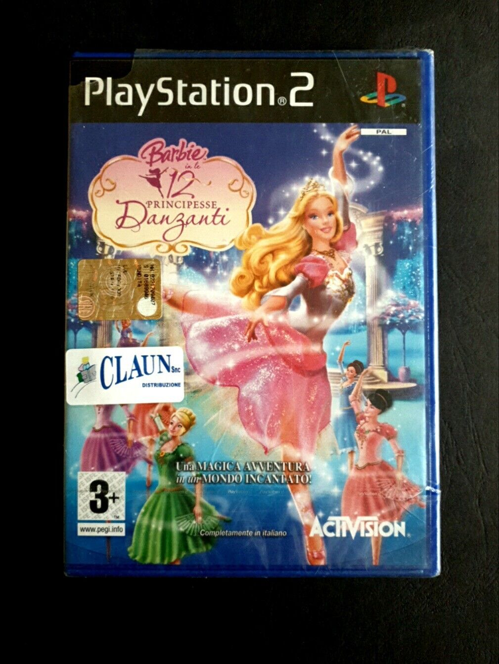 BARBIE LE 12 PRINCIPESSE DANZANTI * PS2 In Italiano  Nuovo Sigillato