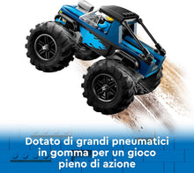 Carica l'immagine nel visualizzatore di Gallery, LEGO CITY Monster Truck blu 60402
