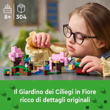 Carica l'immagine nel visualizzatore di Gallery, LEGO MINECRAFT Il giardino del ciliegio in fiore 21260
