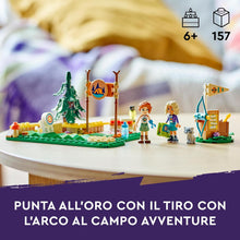 Carica l&#39;immagine nel visualizzatore di Gallery, LEGO FRIENDS Tiro con l’arco al campo avventure 42622
