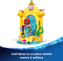 Carica l&#39;immagine nel visualizzatore di Gallery, LEGO DISNEY Il palcoscenico musicale di Ariel 43235
