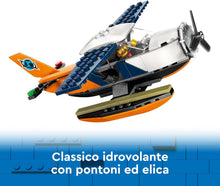 Carica l&#39;immagine nel visualizzatore di Gallery, LEGO CITY Idrovolante dell’Esploratore della giungla 60425
