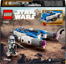 Carica l&#39;immagine nel visualizzatore di Gallery, LEGO STAR WARS Microfighter Y-Wing di Captain Rex 75391
