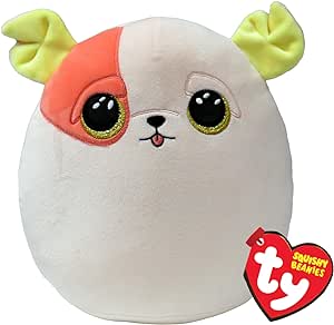 Cuscino in peluche per bambini SQUISH A BOO'S CM. 22 PATCH TY