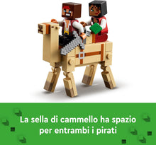 Carica l&#39;immagine nel visualizzatore di Gallery, LEGO MINECRAFT Il viaggio del galeone dei pirati 21259
