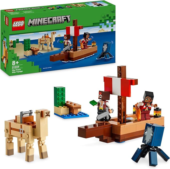 LEGO MINECRAFT Il viaggio del galeone dei pirati 21259