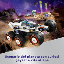 Carica l&#39;immagine nel visualizzatore di Gallery, LEGO CITY Rover esploratore spaziale e vita aliena 60431
