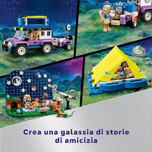 Carica l&#39;immagine nel visualizzatore di Gallery, LEGO FRIENDS Camping-van sotto le stelle 42603
