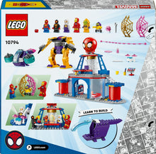 Carica l&#39;immagine nel visualizzatore di Gallery, LEGO MARVEL Quartier generale di Team Spidey 10794
