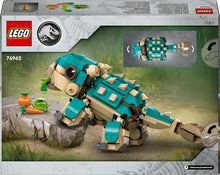 Carica l&#39;immagine nel visualizzatore di Gallery, LEGO JURASSIC WORLD Baby Bumpy: anchilosauro 76962
