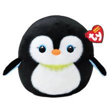 Carica l&#39;immagine nel visualizzatore di Gallery, Cuscino in peluche per bambini SQUISHY BEANIES CM. 22 NEVE TY

