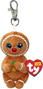 PELUCHE TY BEANIE BELLIES CLIPS COOKIE