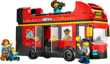 Carica l&#39;immagine nel visualizzatore di Gallery, LEGO CITY Autobus turistico rosso a due piani 60407
