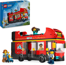 Carica l&#39;immagine nel visualizzatore di Gallery, LEGO CITY Autobus turistico rosso a due piani 60407
