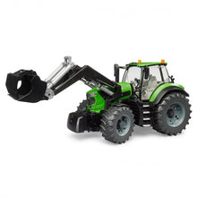 Carica l&#39;immagine nel visualizzatore di Gallery, BRUDER Trattore Deutz 8280 TTV con Caricatore Frontale 03161
