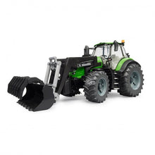 Carica l&#39;immagine nel visualizzatore di Gallery, BRUDER Trattore Deutz 8280 TTV con Caricatore Frontale 03161
