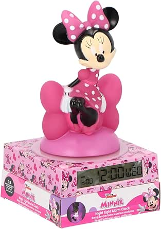 LAMPADA E SVEGLIA 3D Minnie - Kids MN4500