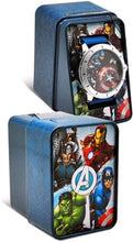 Carica l&#39;immagine nel visualizzatore di Gallery, OROLOGIO DA POLSO ANALOGICO Marvel con Scatola Box Metallo - Kids MV15785
