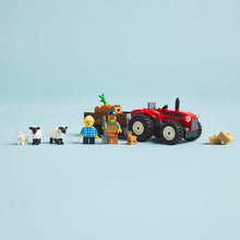 Carica l'immagine nel visualizzatore di Gallery, LEGO CITY Trattore agricolo rosso con rimorchio e pecore 60461
