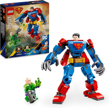 Carica l'immagine nel visualizzatore di Gallery, LEGO DC Mech di Superman contro Lex Luthor 76302

