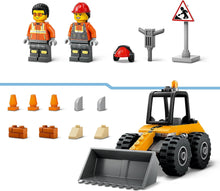Carica l&#39;immagine nel visualizzatore di Gallery, LEGO CITY Pala gommata gialla 60450
