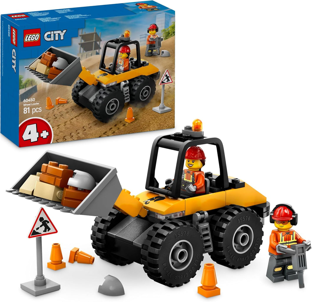 LEGO CITY Pala gommata gialla 60450