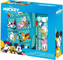 Carica l&#39;immagine nel visualizzatore di Gallery, PORTAPRANZO + BORRACCIA Mickey Mouse- Kids MF50001
