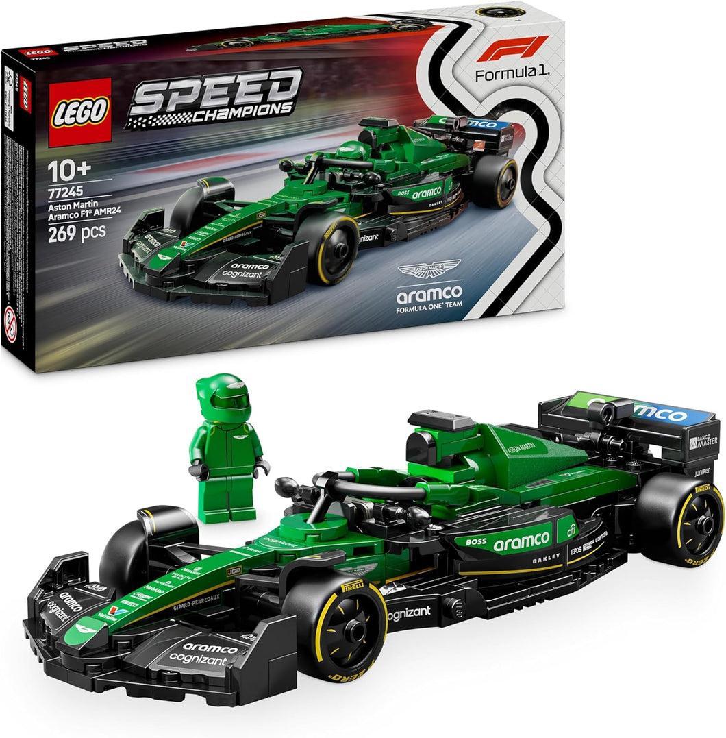 LEGO SPEED Auto da corsa Aston Martin Aramco F1 AMR24 - 77245