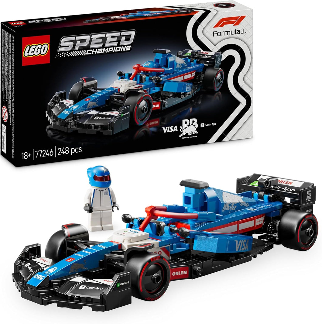LEGO SPEED Auto da corsa F1 Visa Cash App RB VCARB 01 - 77246