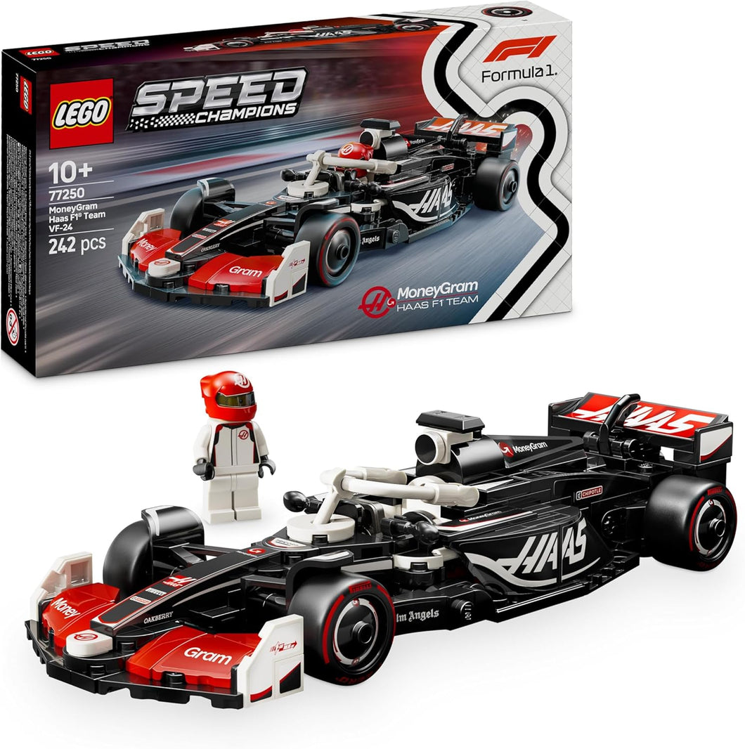 LEGO SPEED Auto da corsa MoneyGram Haas F1 Team VF24 - 77250