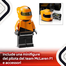 Carica l&#39;immagine nel visualizzatore di Gallery, LEGO SPEED Auto da corsa McLaren F1 Team MCL38 - 77251
