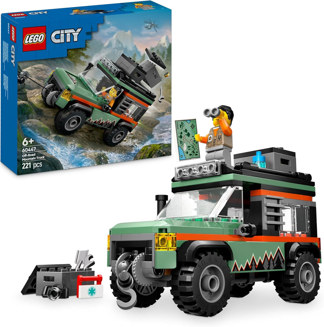 LEGO CITY Fuoristrada di montagna 4x4 60447