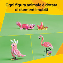 Carica l'immagine nel visualizzatore di Gallery, LEGO CREATOR Animali selvatici: fenicottero rosa 31170

