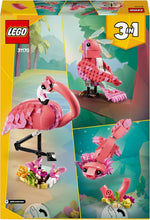 Carica l'immagine nel visualizzatore di Gallery, LEGO CREATOR Animali selvatici: fenicottero rosa 31170
