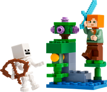 Carica l&#39;immagine nel visualizzatore di Gallery, LEGO POLYBAG Minecraft - Duello nella grotta lussureggiante 30705
